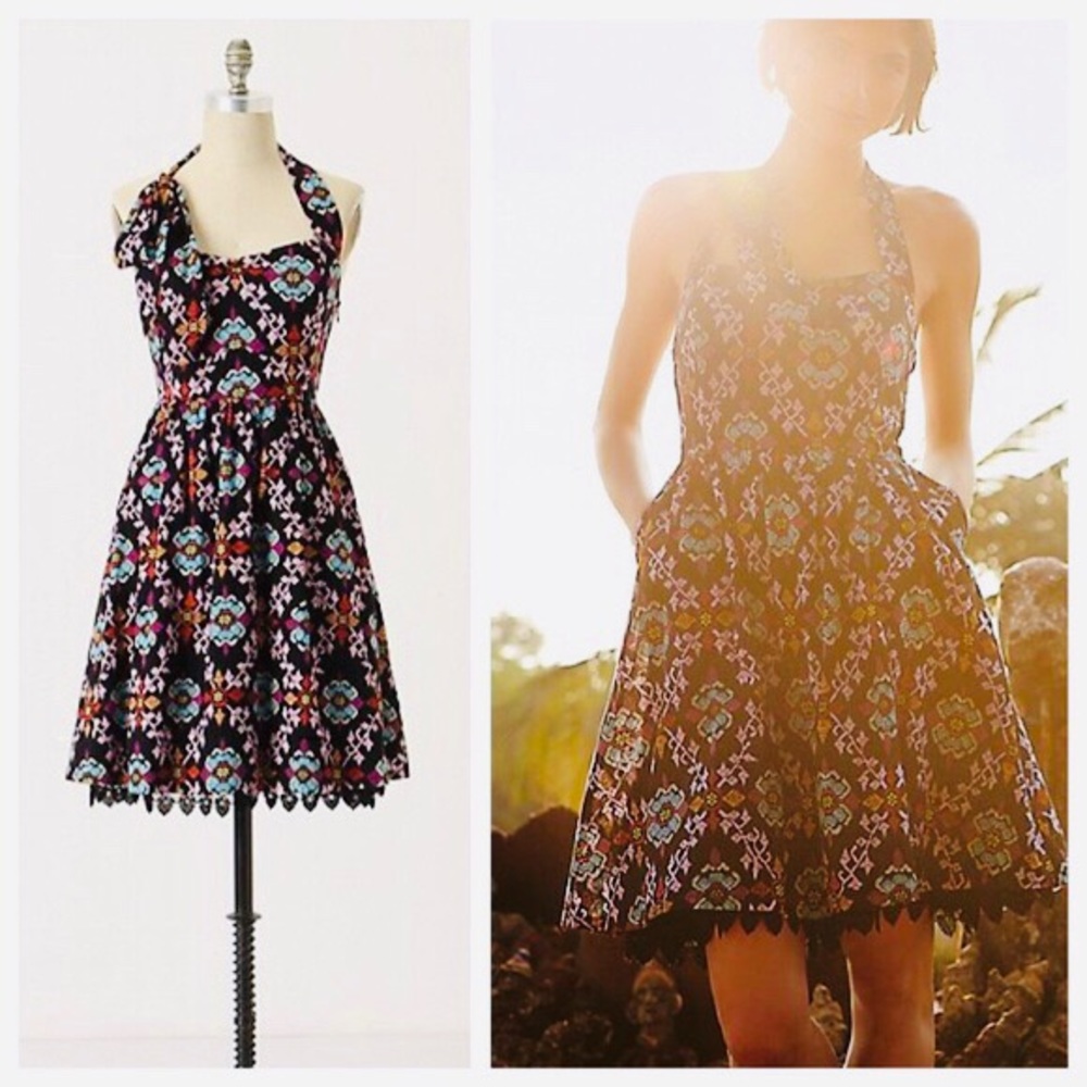 Anthropologie Edme & Esyllte Primula Dress